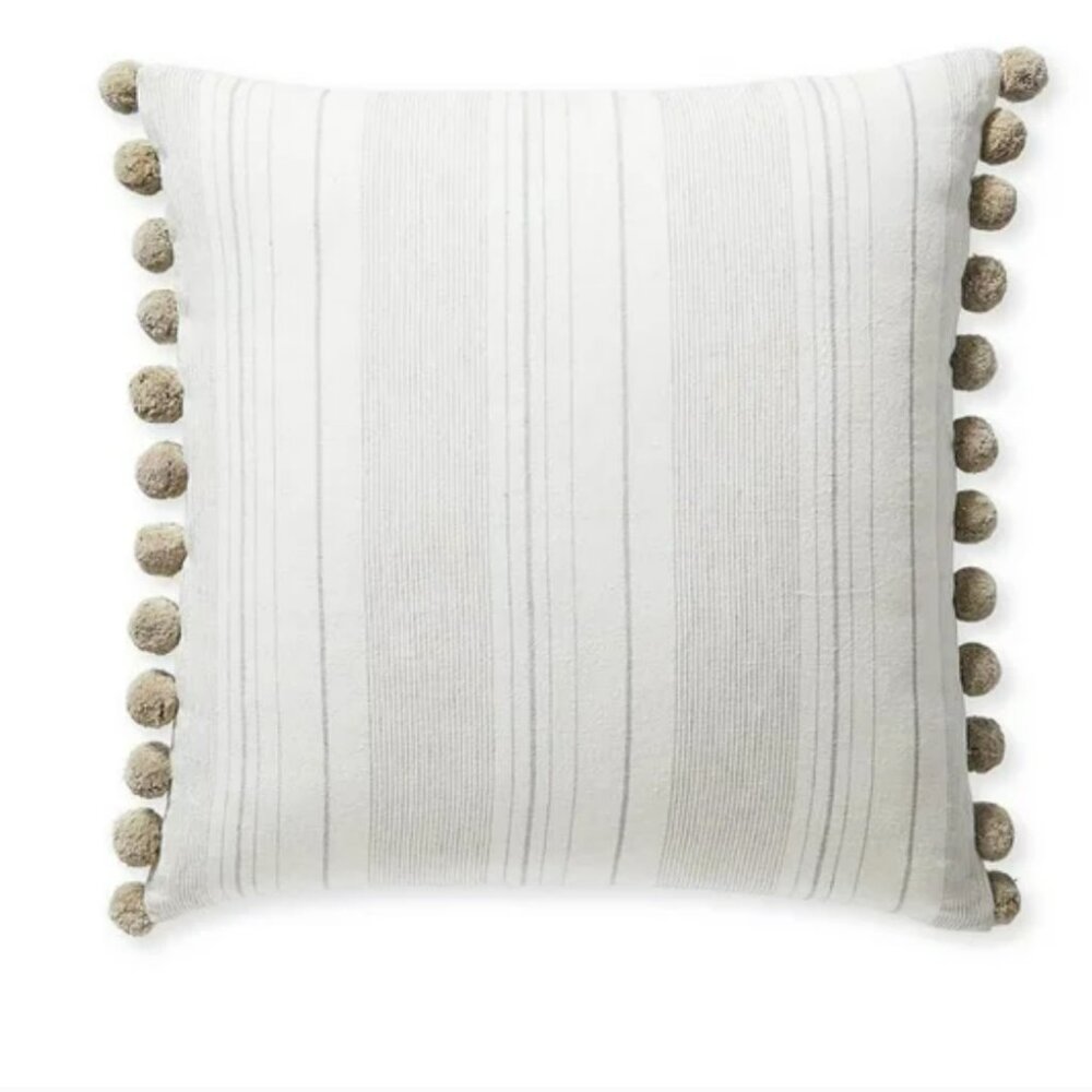 'Luca' pillow cover by Serena & Lily NWT - 3 available and included in sale